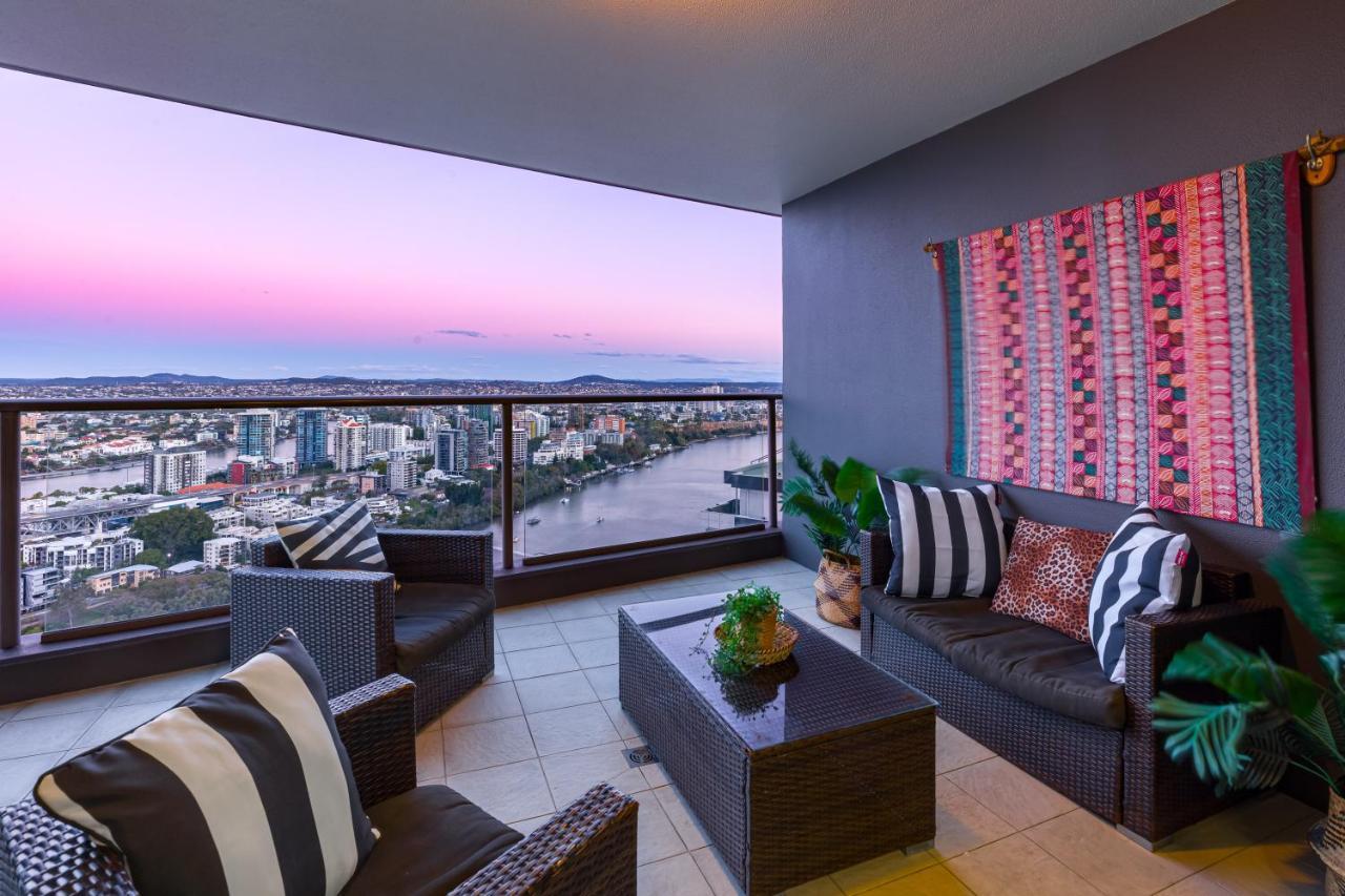 African Escape On Level 38 - Balcony With Views Brisbane Eksteriør billede