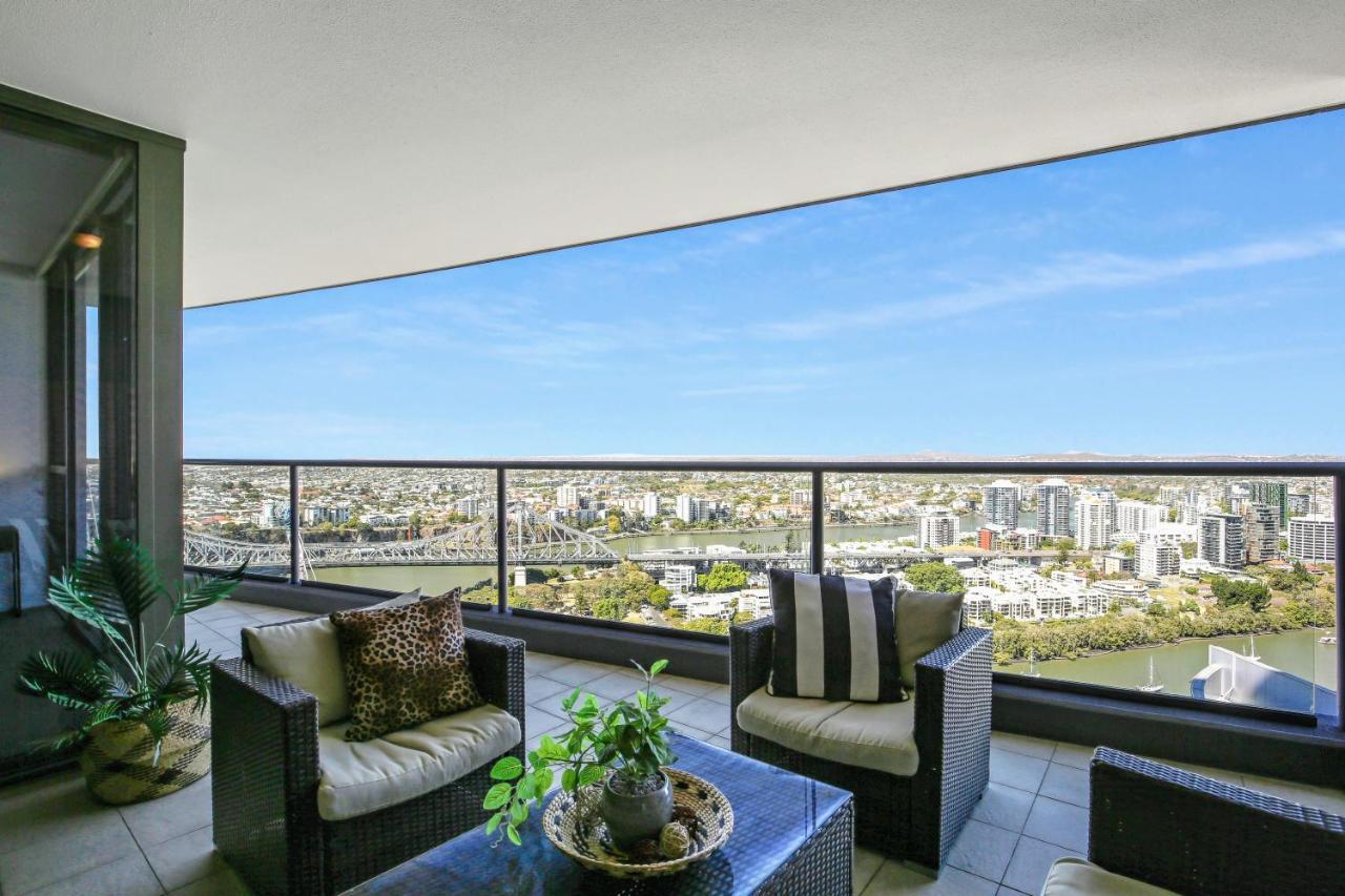 African Escape On Level 38 - Balcony With Views Brisbane Eksteriør billede