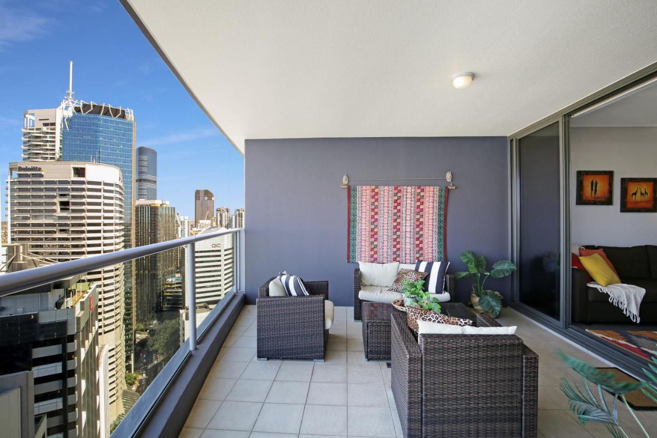 African Escape On Level 38 - Balcony With Views Brisbane Eksteriør billede